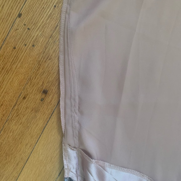 Carli Bybel x Missguided Rose Gold Pink Slip Dress - Picture 13 of 14